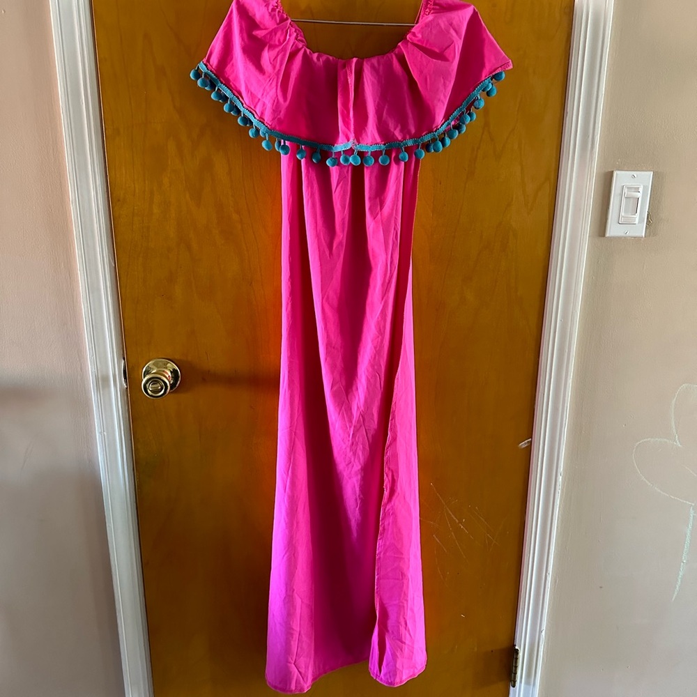 New pink dress